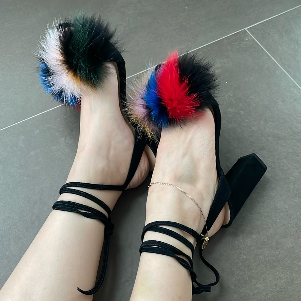Loeffler Randall Multicolor Sandals